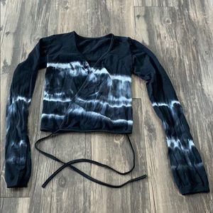 Warm Up Wrap Around  Shirt